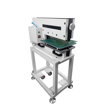 220V 60HZ otomatik PCB V Çukur Kesme Makinesi 330mm Kesme Uzunluğu