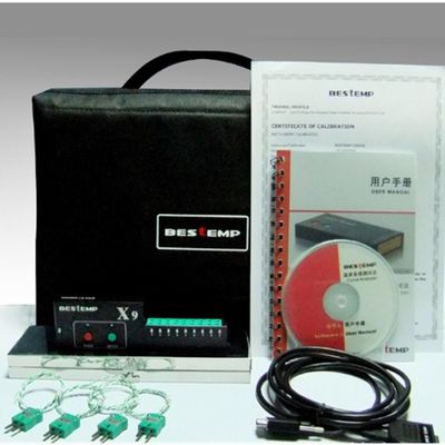 Bestemp Termokouple SMT Termal Profiler 6 Kanal Geri Akış Fırını için
