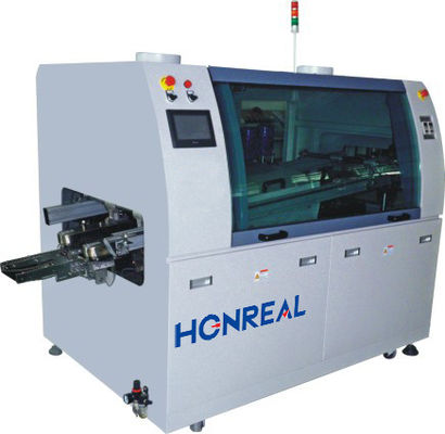 THT PCB Montaj Lini için Küçük Çift Dalga SMT Dalga Lehimleme Makinesi