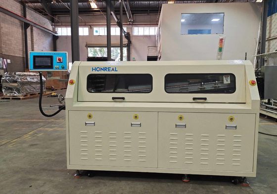 PLC dokunmatik ekran kontrolü ile 380V 60Hz SMT Dalga Lehimleme Makinesi