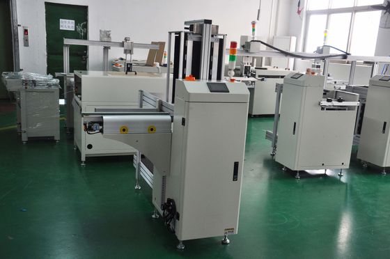 Otomatik PCB Dergi Çıkartıcı PCB Arka Uç Çıkartıcı L Şekli PCB Asansör SMT Çıkış Çıkartıcı SMT Üretim Hatı için