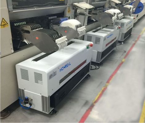 Otomatik SMT hattı ekipmanları Hanwha SMT çip monteri için rulo taşıyıcı bant kesme
