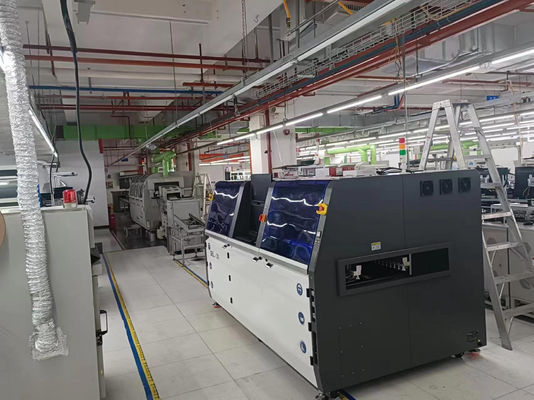 Profesyonel SMT Seçkin Dalga Lehimleme Makinesi Gerekli N2 Basıncı 0.4-0.6MPa ile