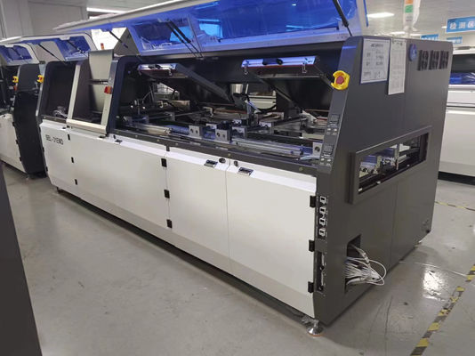 Modüler Tasarım Çevrimiçi Seçmeli Dalga Lehimleme Ekipmanı PCB Plate Sabit Montajı İçin