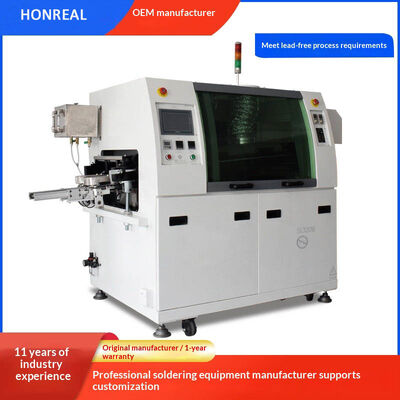 Otomatik Mini Delikten Geçmeli Isı PCB Dalga Lehimleme Makinesi Kurşunsuz Dalga Lehim Makinesi